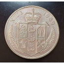 Moeda De Niue 5 dolares 1989 país dificil 
